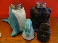 Sasquatch & Nessie Salt & Pepper Shaker Set (Misc) Custom Other
