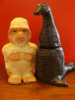 Yeti and Nessie Salt & Pepper Shaker Set (Misc) Custom Other