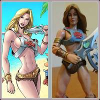 MOTUC She-Woman V2 (Masters of the Universe) Custom Action Figure