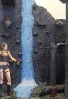 Lara Croft and the Ruins (Tomb Raider) Custom Diorama / Playset