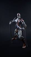 Kratos the God of War / Concept God Armor (Marvel Universe) Custom Action Figure