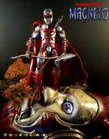 Magneto (Sentinel Armor Redesign) with Sentinel Head Base (Marvel Legends) Custom Action Figure