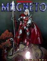Magneto (Sentinel Armor Redesign) with Sentinel Head Base (Marvel Legends) Custom Action Figure