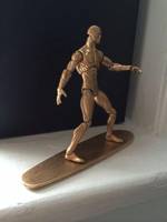 Golden Surfer (Marvel) Custom Action Figure