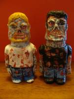 Zombie Dudes Salt & Pepper Shaker Set (Misc) Custom Other