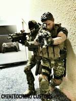 1/6 Kitbash Chris Redfield Custom BSAA Version. (Resident Evil) Custom Action Figure