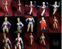 Custom Power Girl Six Inch Action Figure (DC Universe) Custom Action Figure