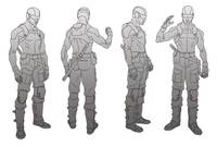 Snake Eyes : Anime Design (G.I. Joe) Custom Action Figure