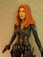 Scarlett Johansson " Black Widow" Winter Soldier Movie Custom (Marvel Legends) Custom Action Figure