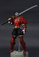 Imaginative Shinkenred (Red Samurai Ranger) (Power Rangers) Custom Action Figure