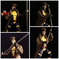 Gambit (Blue and Gold) (Marvel Legends) Custom Action Figure