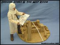 Disney's Indiana Jones in Desert Gear and Map Room (Indiana Jones) Custom Action Figure