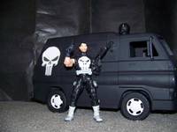 Custom Punisher with Custom Battle Van (Punisher) Custom Action Figure