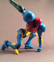 Figma Samus Aran Fusion Suit Colors Custom (Metroid) Custom Action Figure