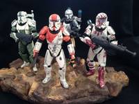 Delta Squad (Star Wars) Custom Diorama / Playset
