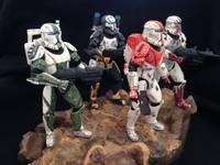 Delta Squad (Star Wars) Custom Diorama / Playset