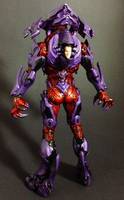 Onslaught  ( Born Again Concept ) W/Alternate Head (Marvel Universe) Custom Action Figure