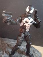 Symbiote Infused Punisher (Marvels' What if Series) (Marvel Legends) Custom Action Figure