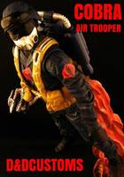 Cobra Air Trooper (G.I. Joe) Custom Action Figure