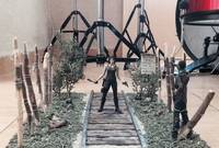 The Walking Dead Diorama "on the Road" (Walking Dead) Custom Diorama / Playset