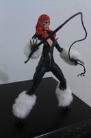 Mary Jane Watson ,  Black Cat Cosplay (Marvel Universe) Custom Action Figure