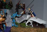 Battle for Asgard (Marvel Universe) Custom Diorama / Playset