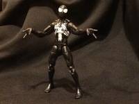 Spiderman Black Suit (Marvel Legends) Custom Action Figure