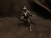 Spiderman Black Suit (Marvel Legends) Custom Action Figure