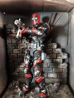 Arkham Origins Deaaaaadpool?! (Batman - Arkham Origins) Custom Action Figure