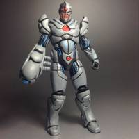 JLA War 52 Concept Cyborg (DC Infinite Heroes) Custom Action Figure