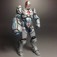 JLA War 52 Concept Cyborg (DC Infinite Heroes) Custom Action Figure