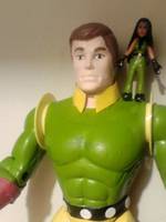 Collasal Boy and Shrinkingviolet(on Shoulder). (Marvel Universe) Custom Action Figure