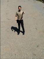 Walking Dead Series 4 Rick Grimes (Walking Dead) Custom Action Figure