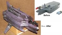 Decepticon War Ship Nemesis (Transformers) Custom Vehicle