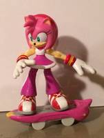 Free Riders Amy Rose (Sonic) Custom Action Figure