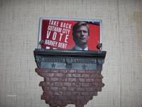 Harvey Dent Billboard Ad (the Dark Knight) (Batman - Movie Style) Custom Diorama / Playset