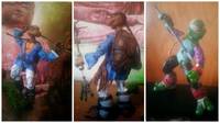 TMNT... Picasso "the Turtle Monk from Shaolin" (Teenage Mutant Ninja Turtles) Custom Action Figure
