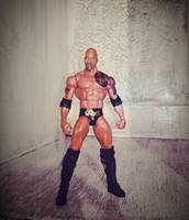The Rock Wrestlemania 28 (Wrestling) Custom Action Figure