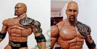 The Rock Wrestlemania 28 (Wrestling) Custom Action Figure