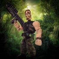 Mega Bloks Major Alan "Dutch" Schaeffer (Predator) Custom Action Figure