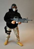 Ghost (Call of Duty: Black Ops) Custom Action Figure