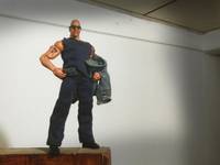 Dwayne " the Rock " Johnson as a Gangster (My Heroes) Custom Action Figure