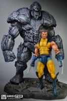 Rockslide 2nd Form (Marvel Legends) Custom Action Figure