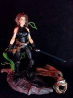 Custom Marvel Legends Star Wars Mara Jade 6" Action Figure (Star Wars) Custom Action Figure