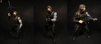 Winter Soldier Captain America 2 Movie (Marvel Legends) Custom Action Figure