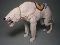 Naga (Polar Bear Dog) and Korra (Avatar the Last Airbender) Custom Action Figure
