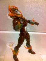 Firestorm Fire Elemental (DC Universe) Custom Action Figure