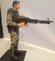 Barney Ross IV - Colonial Marine (Aliens) Custom Action Figure