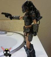 Machiko "Dahdtoudi" Noguchi (Alien vs Predator) Custom Action Figure