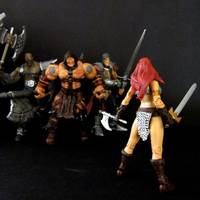 Red Sonja (Masters of the Universe) Custom Action Figure